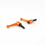 03015 M6 Solid Zinc alloy Adjustable handle -Orange