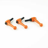 03015 M6 Solid Zinc alloy Adjustable handle -Orange
