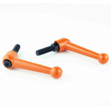03015 M10 Zinc alloy solid adjustable handle -Orange color