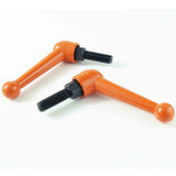 03015 M10 Zinc alloy solid adjustable handle -Orange color
