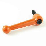 03015 M10 Zinc alloy solid adjustable handle -Orange color