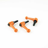 03015 M6 Solid Zinc alloy Adjustable handle -Orange