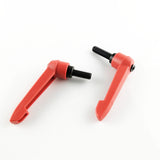 TF03014 Plastic adjustable handle .clamping levers -Orange