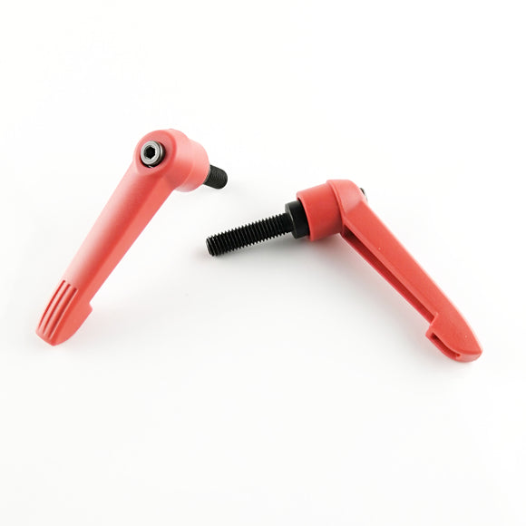 TF03014 Plastic adjustable handle .clamping levers -Orange
